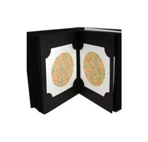Ishihara Book 14 Plates Latest Edition And Near Vision Book (Hardcover) Occular
