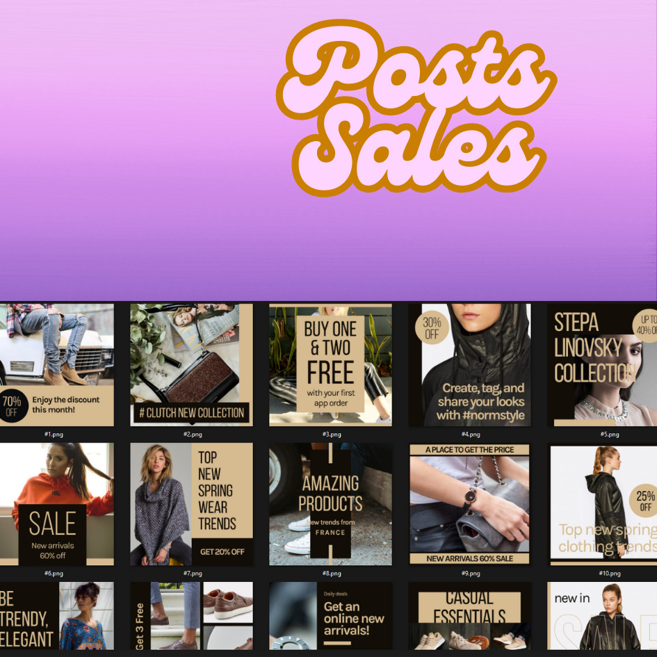 Social Media Instagram Templates & Tools Over 750 Items Fully Editable Easy Use
