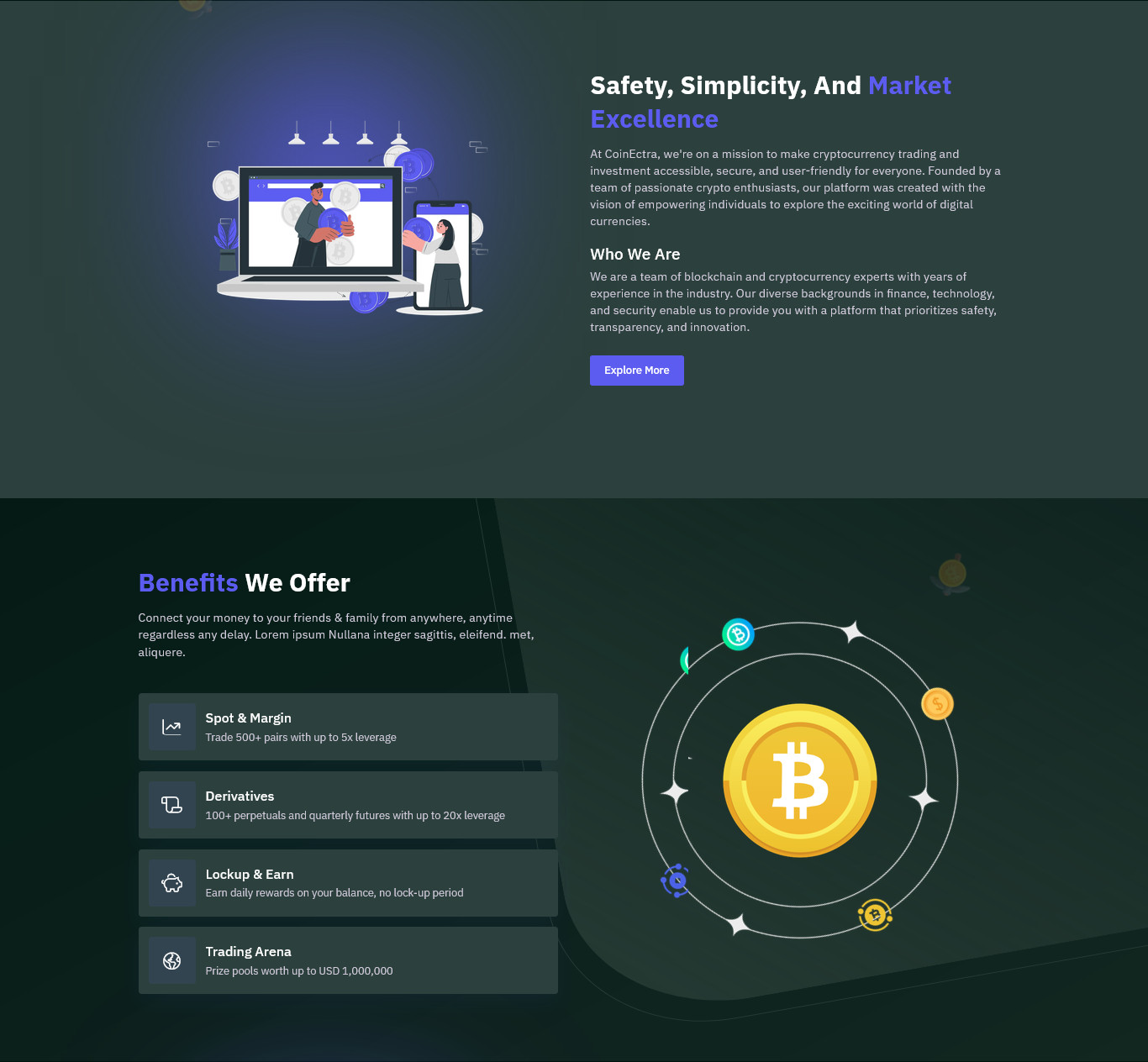 Bitora – Crypto Exchange | Buy Sell Swap & Staking Platform | PHP Laravel Admin