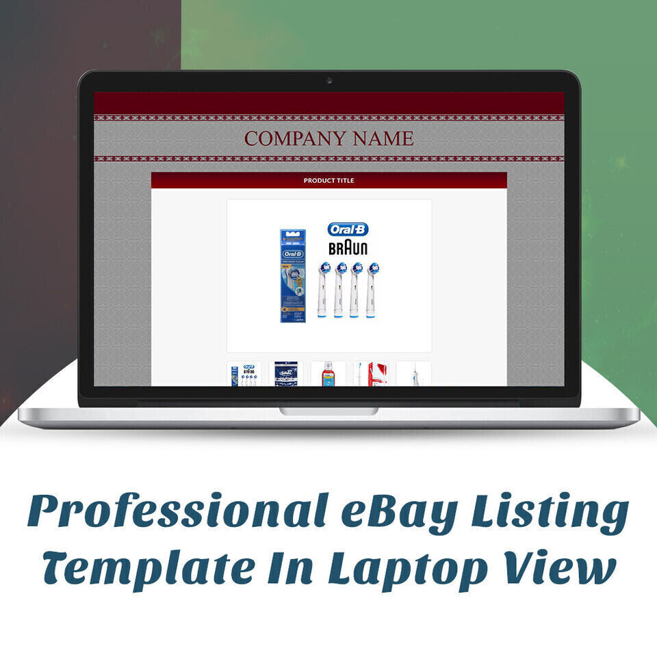 eBay Templates Mobile Responsive eBay Listing Auction Template 2019 Ready