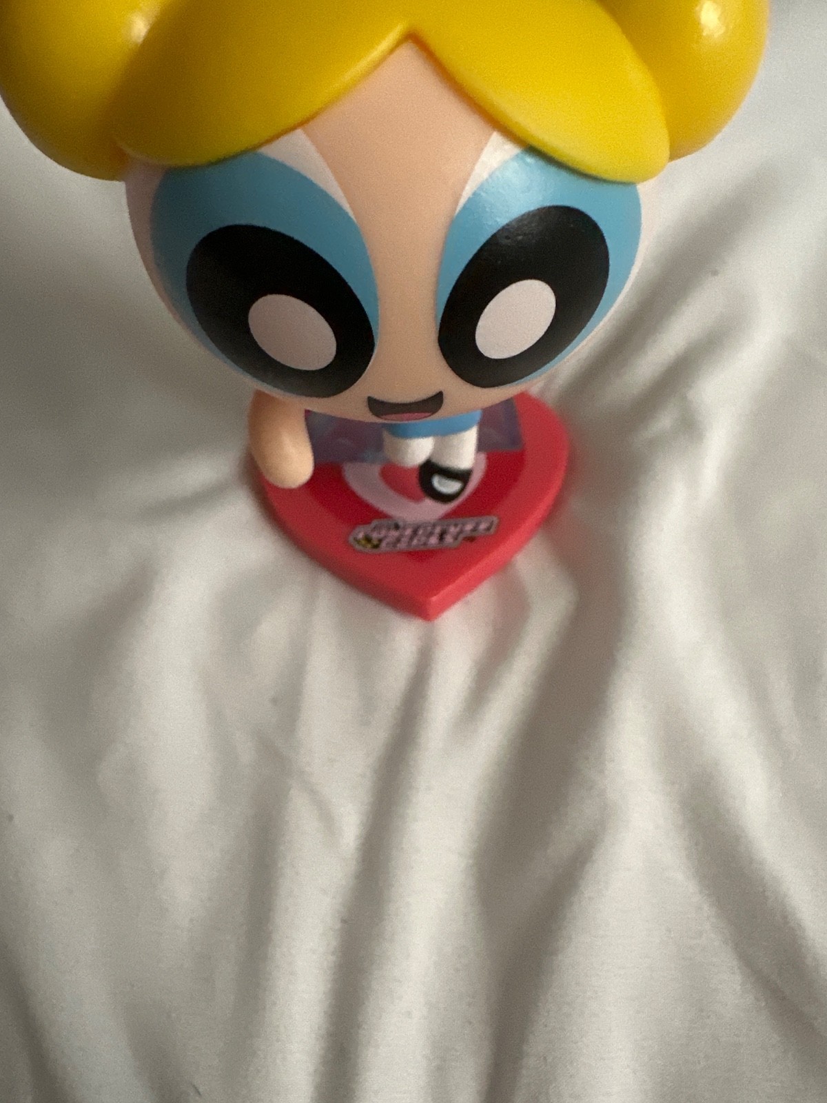 Power puff girl blind box unboxed Bubbles Vinyl Figure