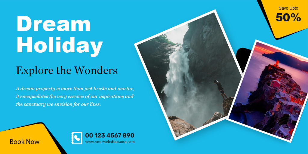 Dream Holidays Social Media Templates