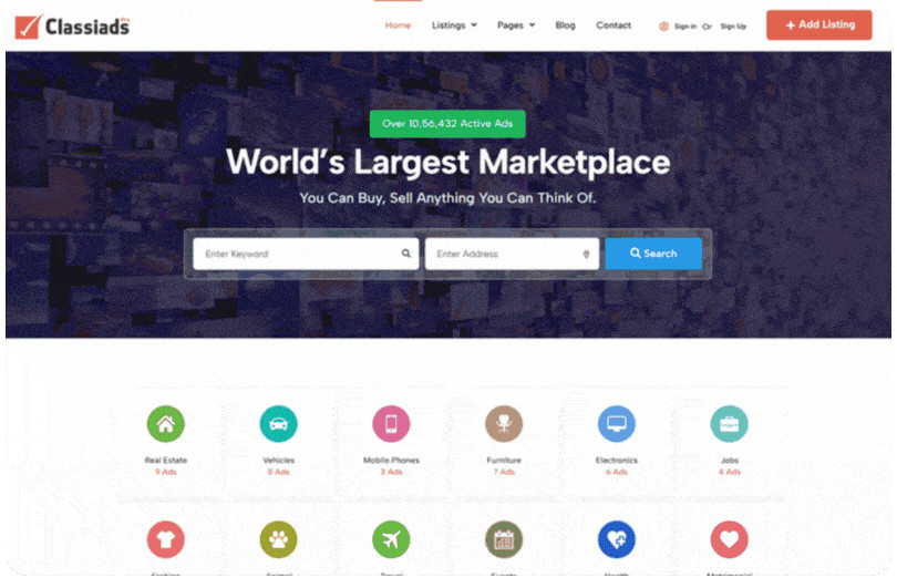 Business Directory & Classified Ads platform /Website for Sale