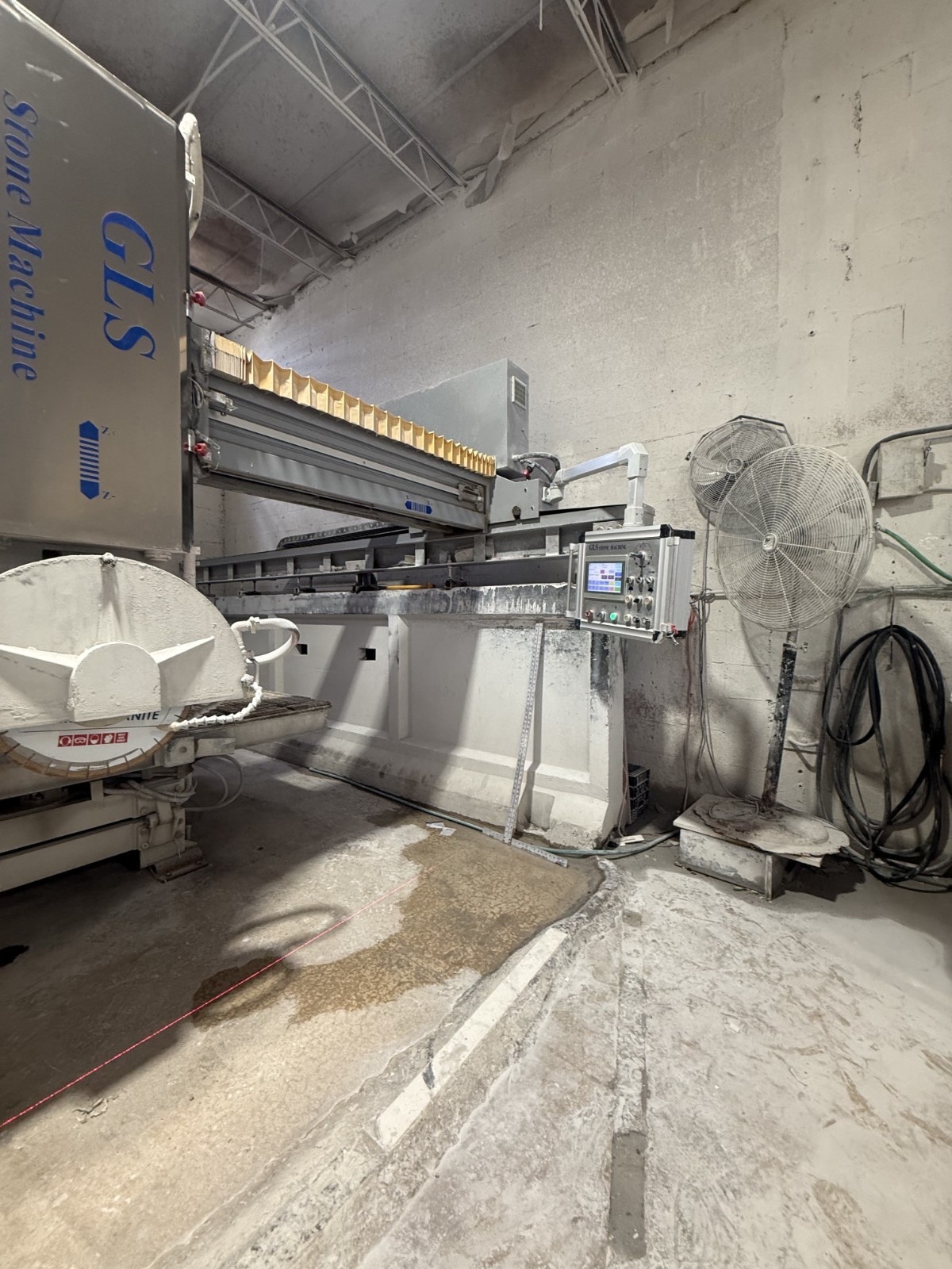 Stone Fabrication Shop Setup For Sale – Forklift & Machinery Included