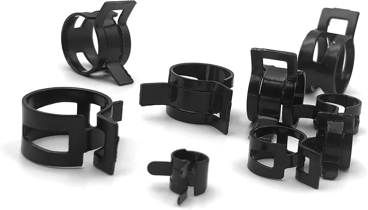 “80 Spring Hose Clamps 7-18Mm Constant Tension for Fuel Line Vacuum Air Hose cli