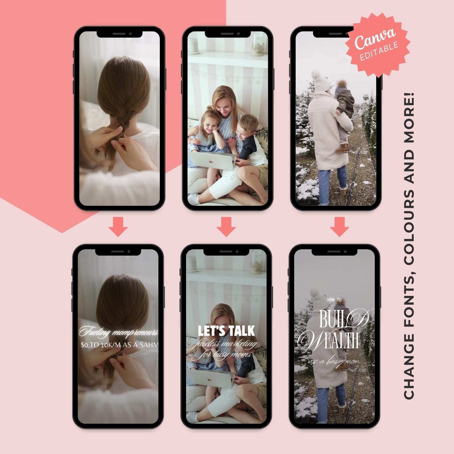 850+ Faceless Motherhood Reels Bundle with MRR