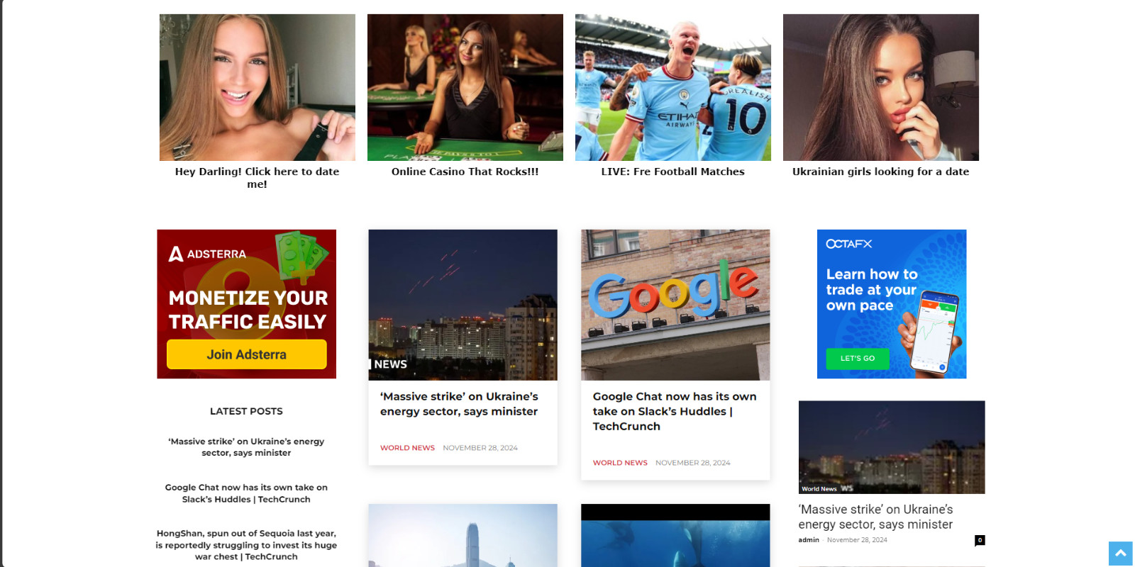 Automated Tech News Website Google AdSense Lightning-Fast Server Hosting