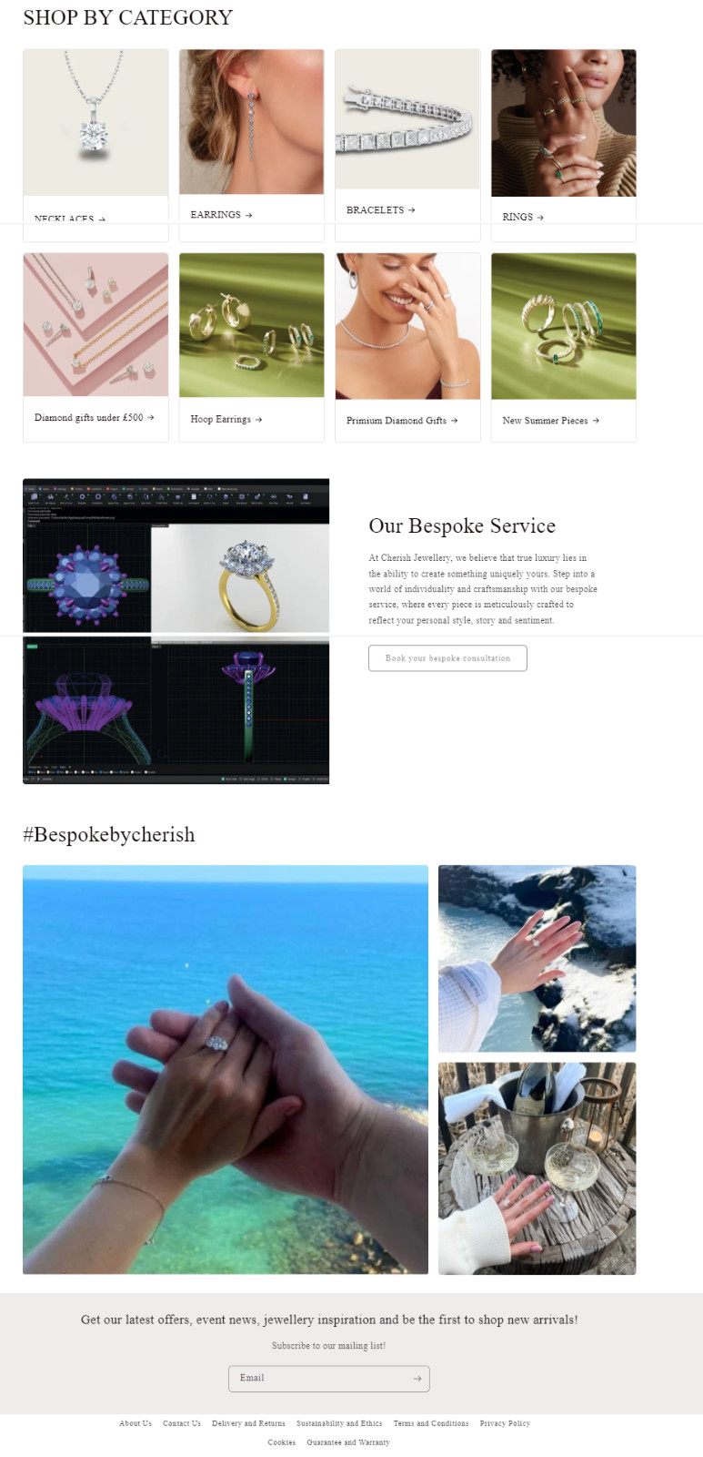 ReadyMade Shopify Jewelry Store Dropshipping Website