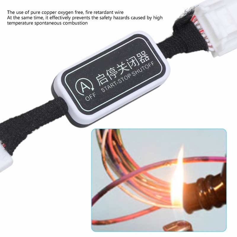 Energy Saving Switch Engine Stop Feature Deactivator for Disabling Engine Auto