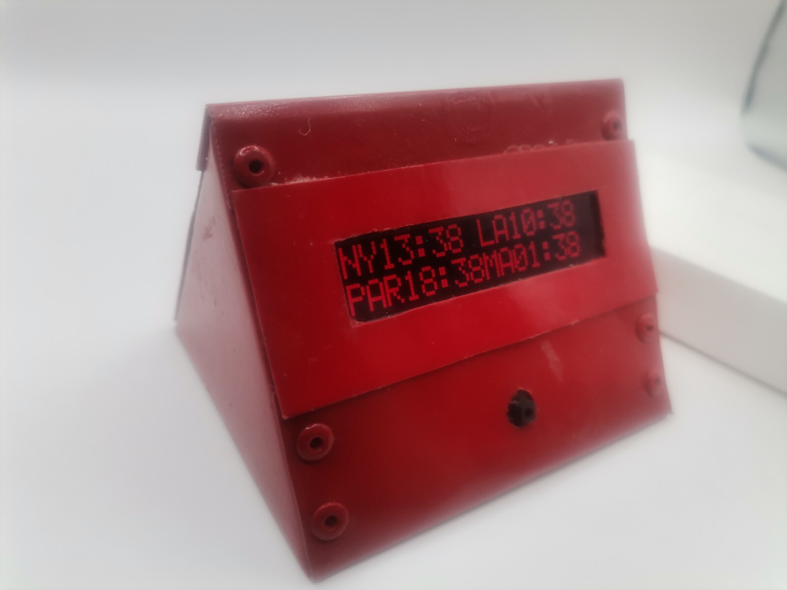 2×16 Info Wi-Fi Display: Live Web Visits, FB Likes, YT Views, …