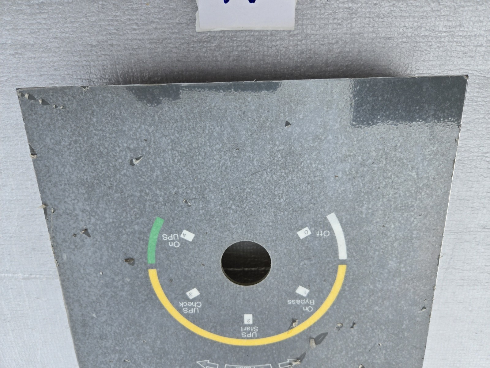 LIEBERT 12-712887-10 REV 2 UPS SWITCH CONTROL COVER CIRCUIT BOARD 02-792140-01