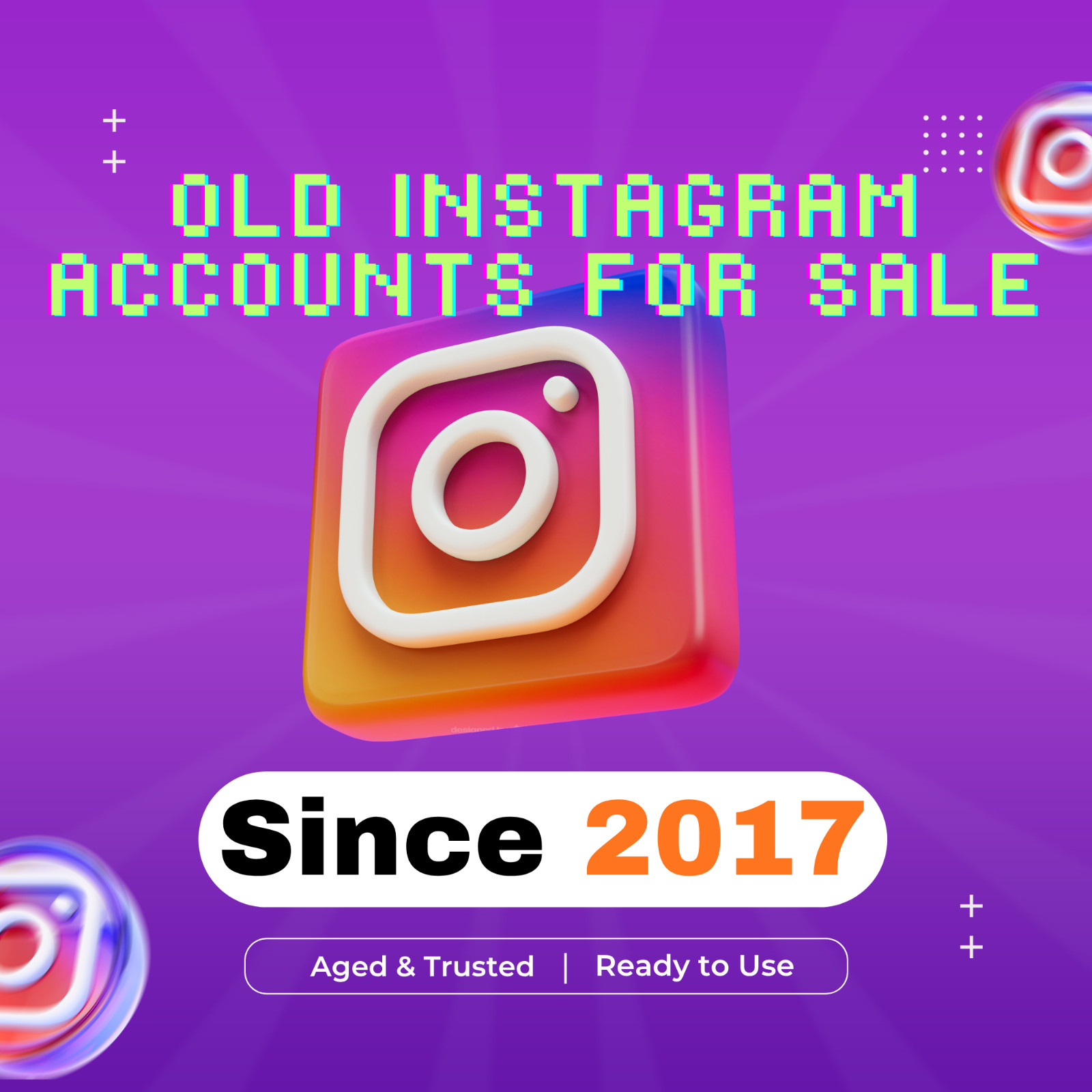 2017 year Old Instagram Page Business For Sale