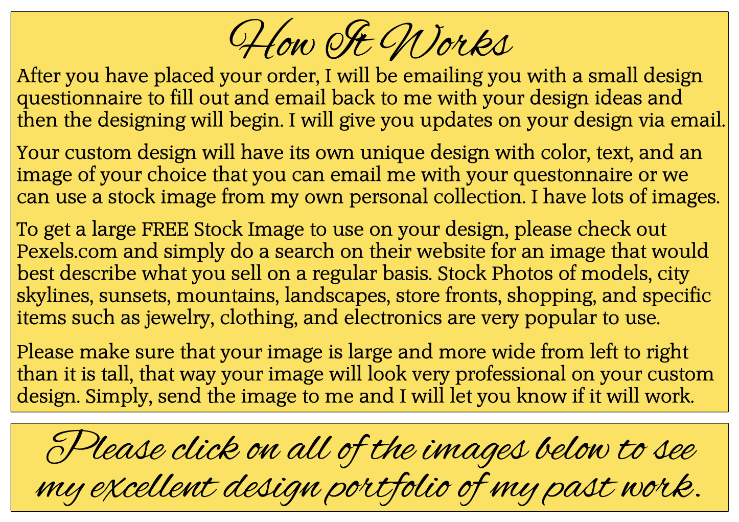 CUSTOM eBay Store Shop Design + Listing Template + SLIDE SHOW ~ INCREASE SALES!