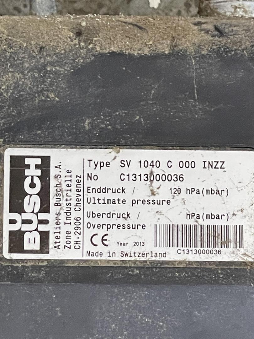 Busch SV 1040 C 000 INZZ