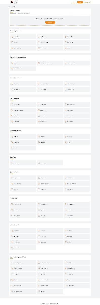 👌 A set of tools for everyday SEO use 👍