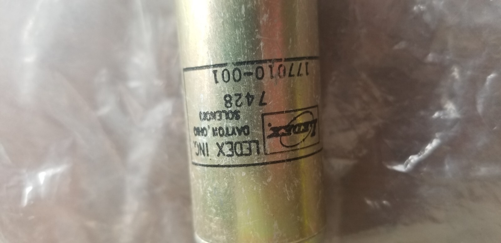 Vintage LEDEX Solenoid 177010-001 7428