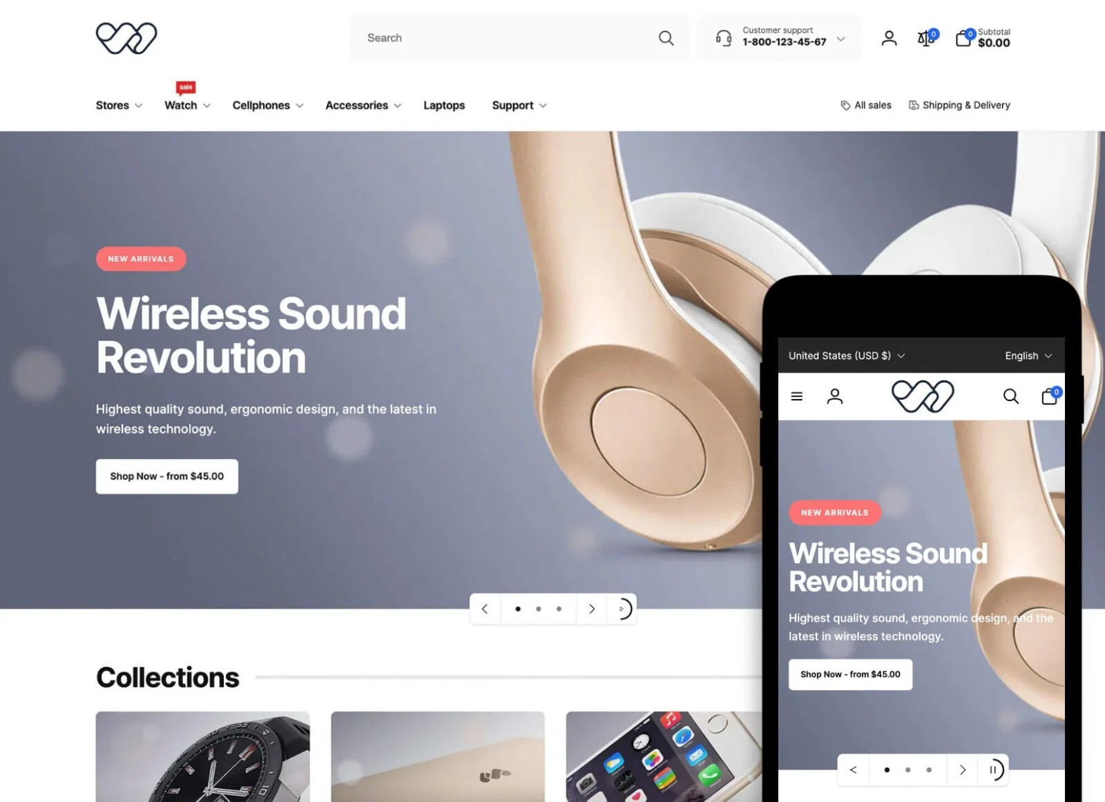 I Will Design Shopify Dropshipping Stores Ecommerce Website With SEO