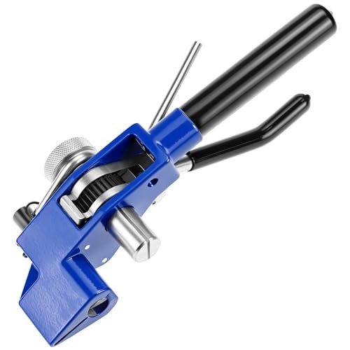 QWORK Stainless Steel Cable Tie Gun Banding Tool Strapping Tensioner 4-20mm