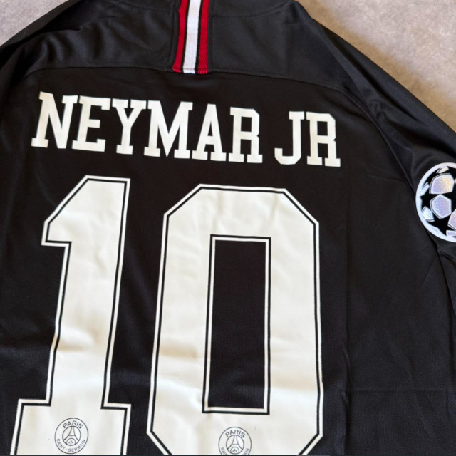 Retro Away jersey Black long Sleeve Jersey – #10 jersey