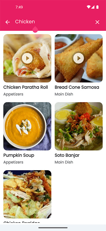 Recipio – Recipe Android App + PHP Admin Panel | Mobile Application |