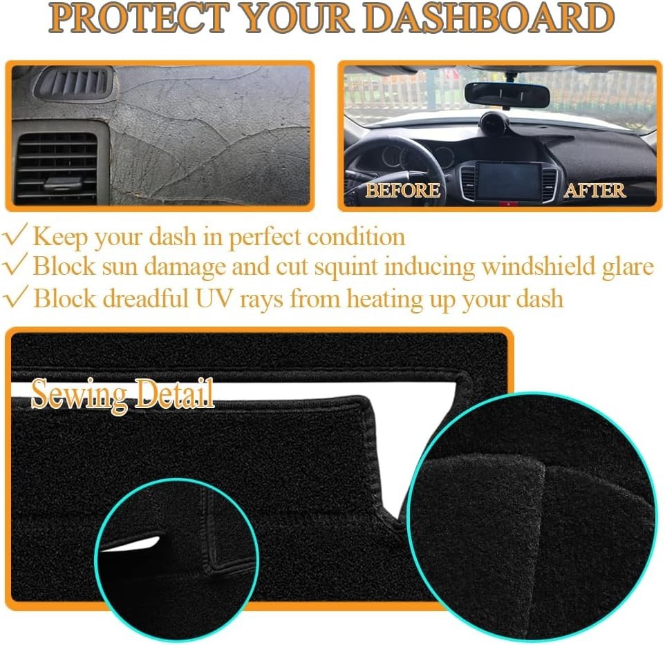 Funda para tablero personalizada alfombrilla para 2014-2018 Chevy Chevrolet Silv