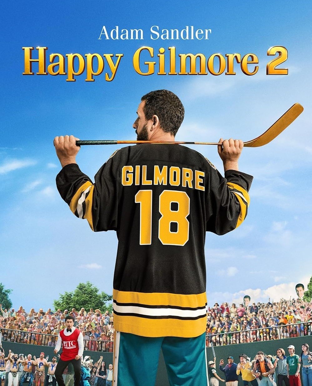 Happy Gilmore 2 2025 MOVIE Slip Cover Region Free |Free Shipping|