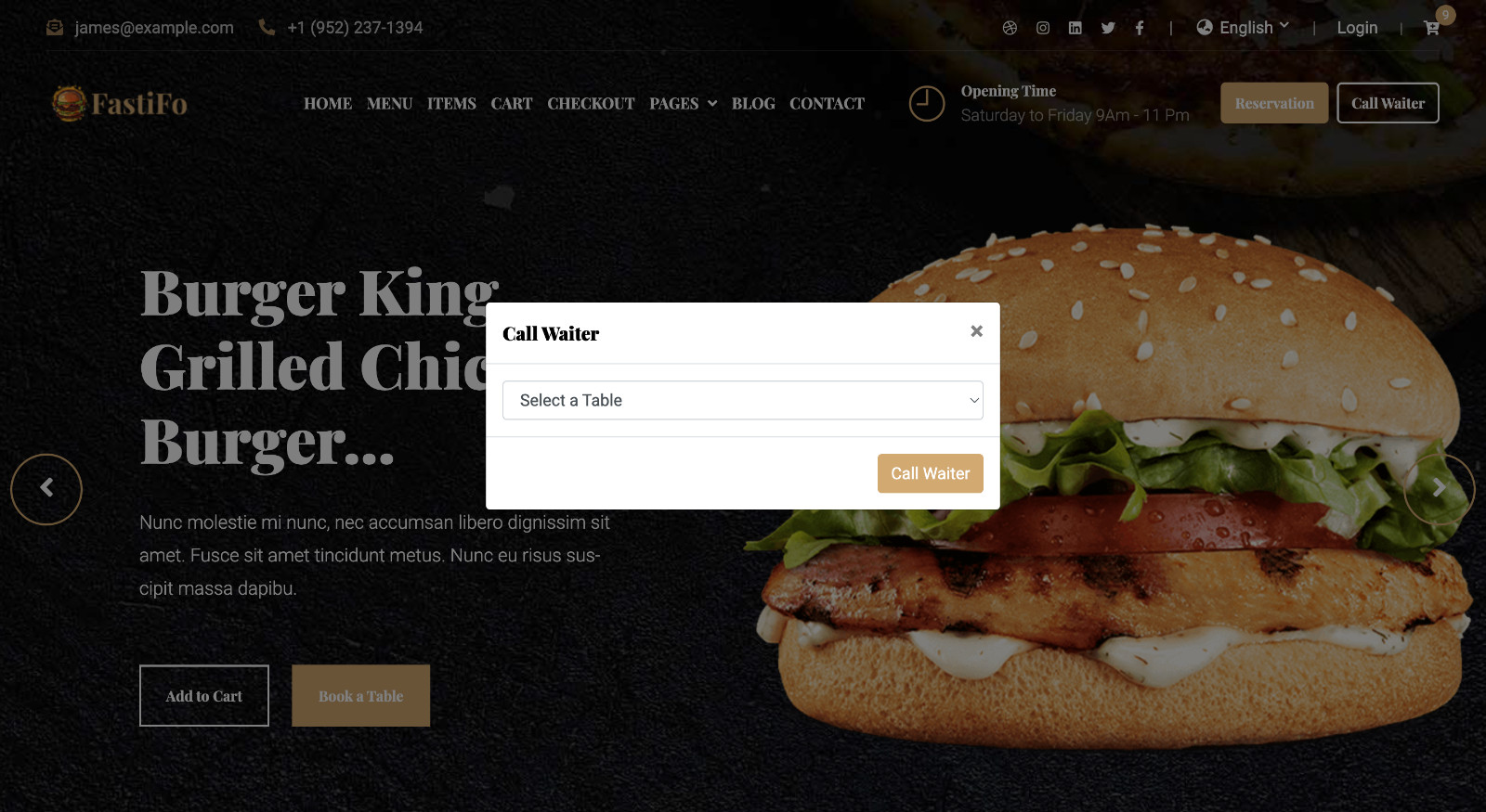Restaurant Menu, Online Ordering, Website – Done-for-You, Mobile-First | 1 Year
