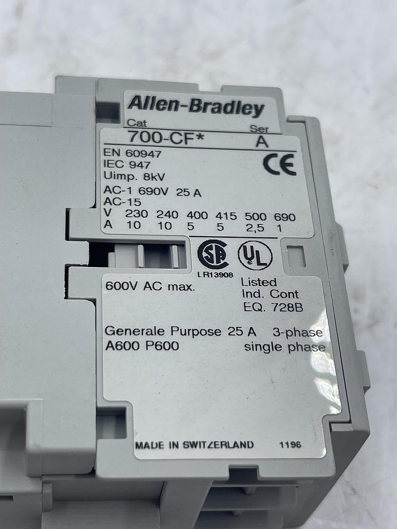 Allen-Bradley 700-CF* Ser A