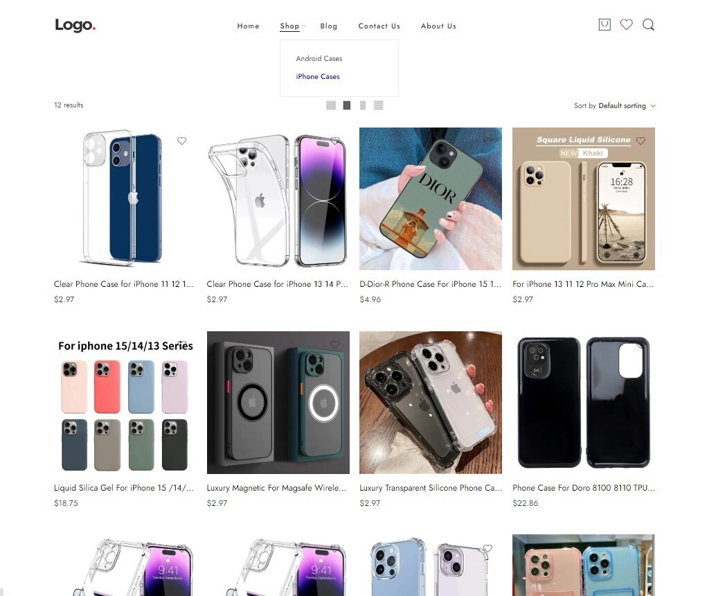 Dropshipping Website Ecommerce Business Affiliate, Products, Phone Cases