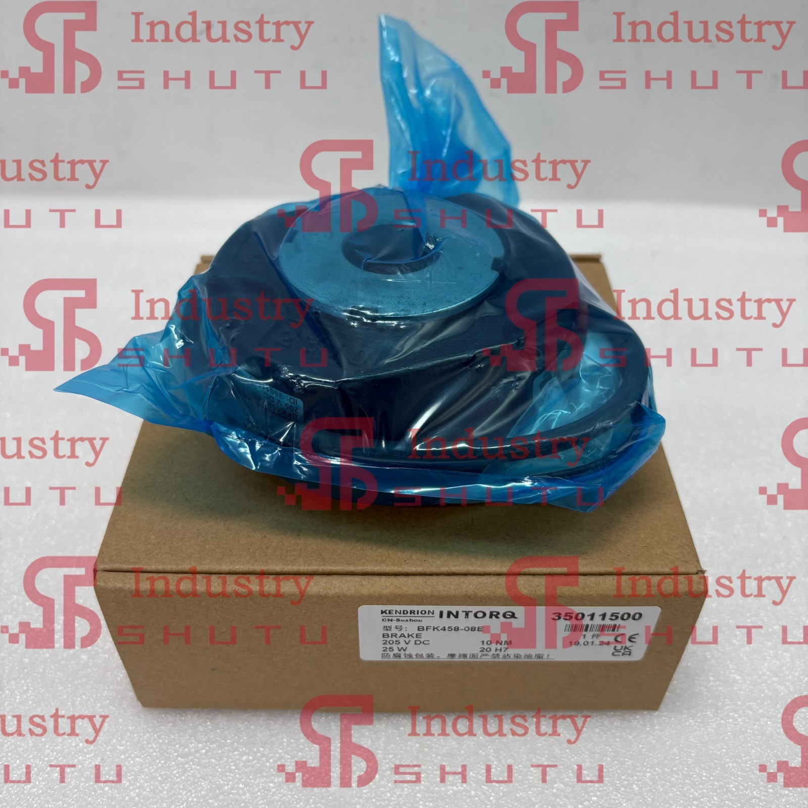 1pcs INTORQ BFK458-08E 205VDC 10NM 25W brake IN BOX Expedited Shipping