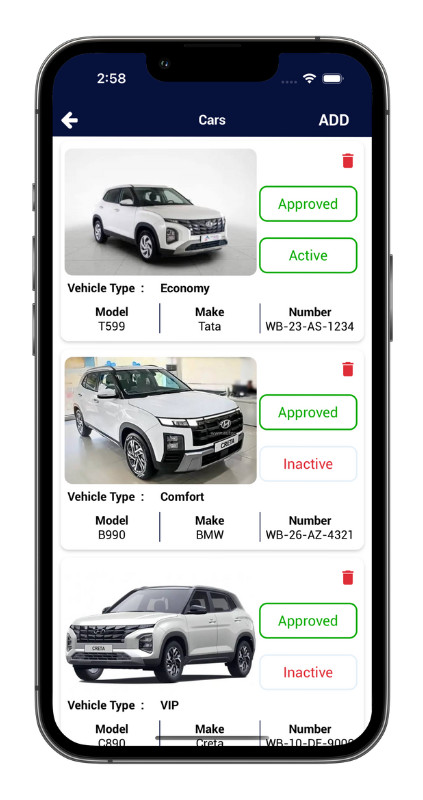 Exicore Taxi Mobile App | React Native Ride Booking Solution | Android & iOS
