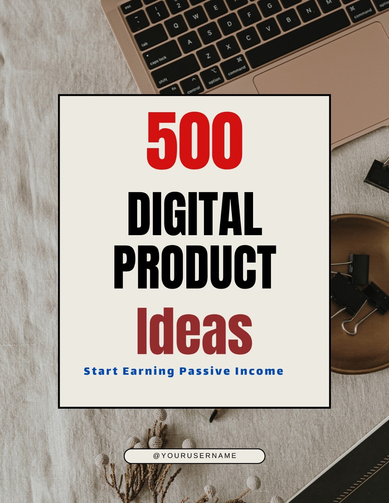 500 Digital Product Ideas + MRR/PLR Rights – Your Path to Success!