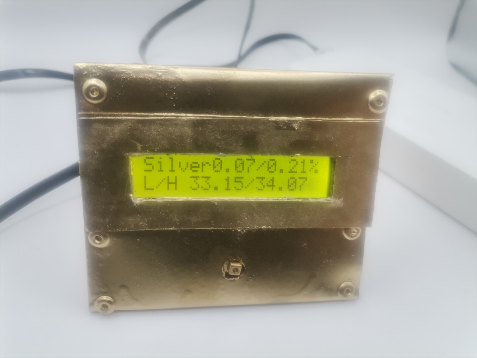 2×16 Info Wi-Fi Display: Live Web Visits, FB Likes, YT Views, …