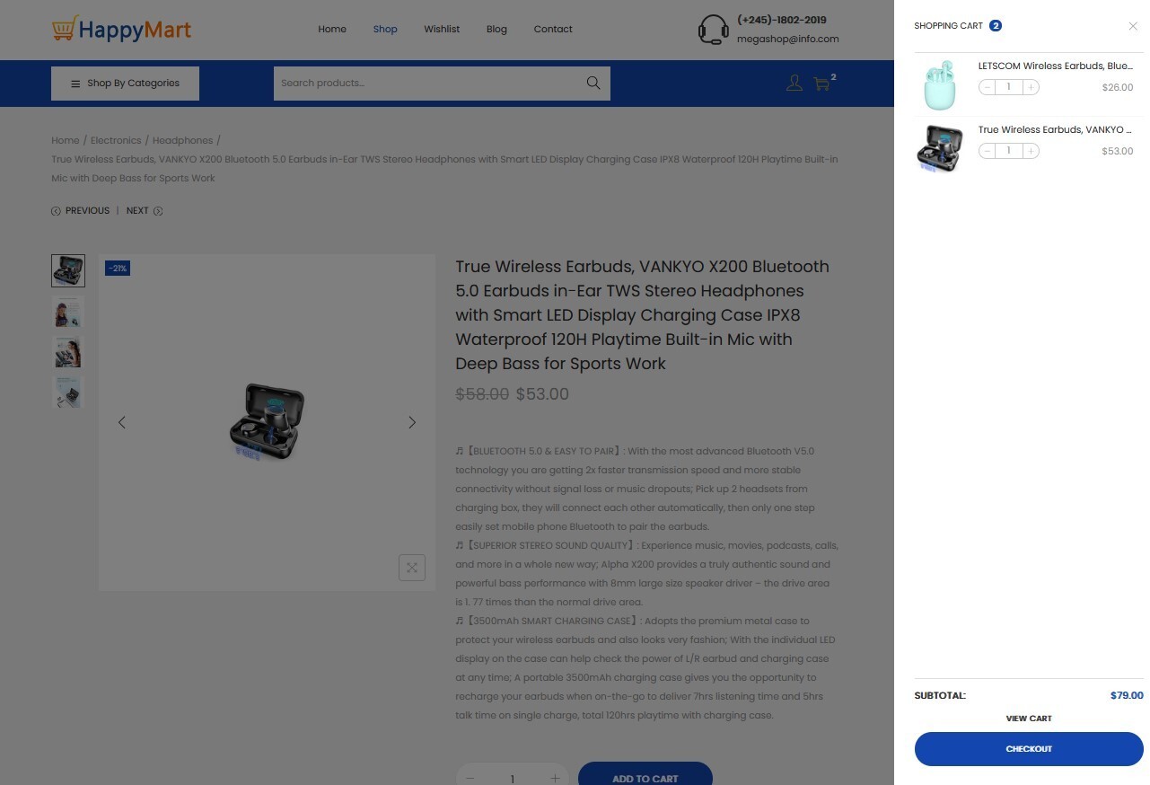 Online Store, Drop Shipping Affiliate Ecommerce Website + Free Hosting