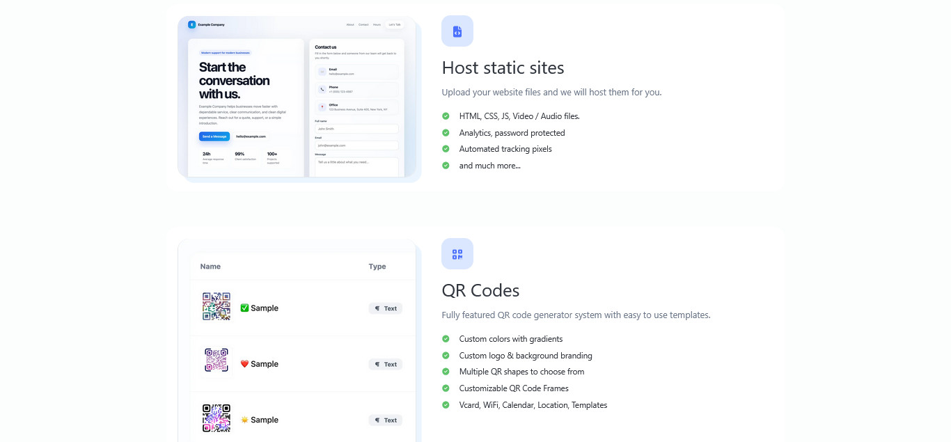 LinkBio – AI Landing Page Builder Bio Links URL Shortener, QR Codes | PHP Admin