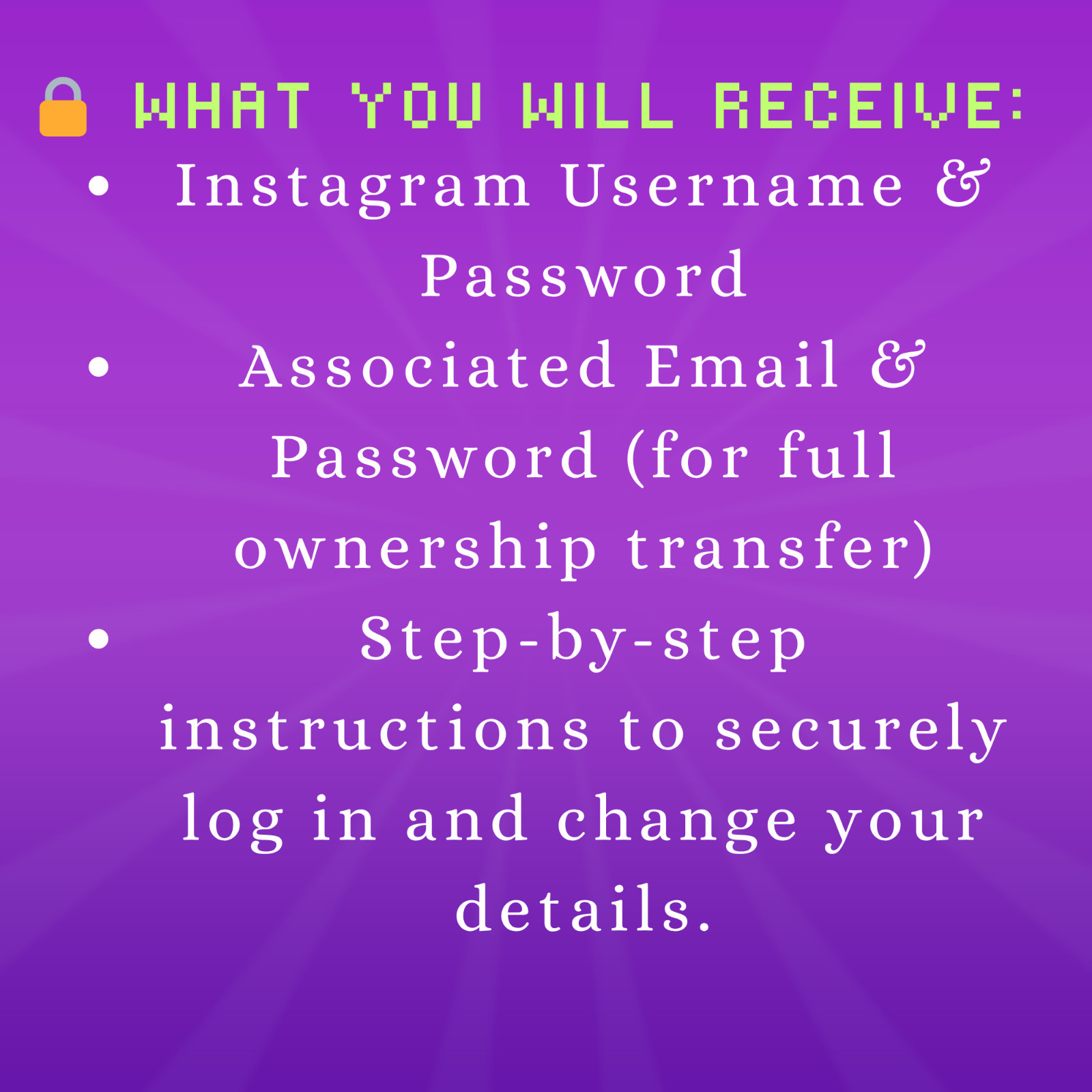 2012 year Old Instagram Page Business For Sale