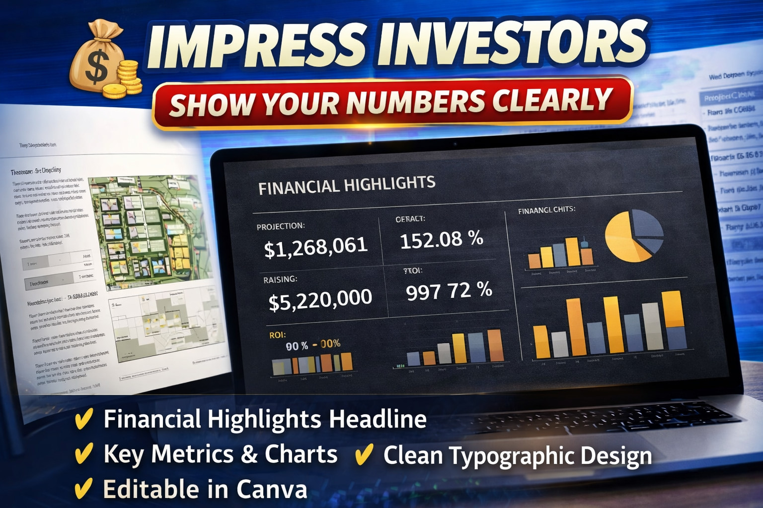 Real-Estate Developer Pitch & OM Kit – Premium Canva Templates