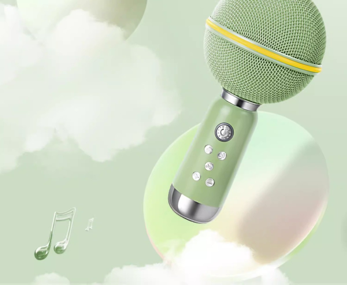 Elvis Audio Inspiration Little Planet Microphone Bluetooth Speaker Home Singing