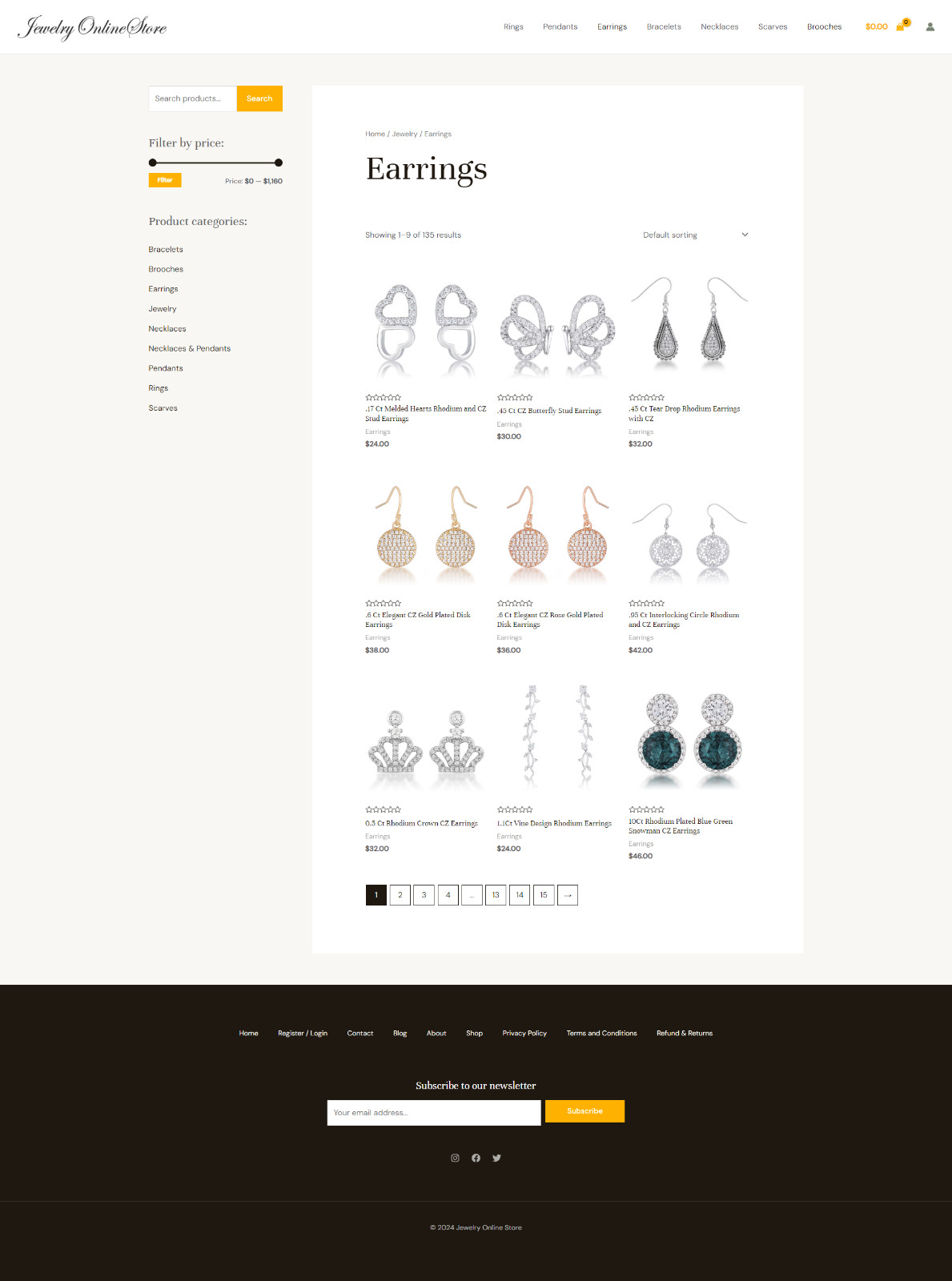 Jewelry Dropshipping Store | Turnkey Dropship Business Website
