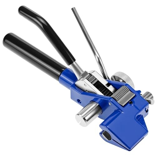 QWORK Stainless Steel Cable Tie Gun Banding Tool Strapping Tensioner 4-20mm