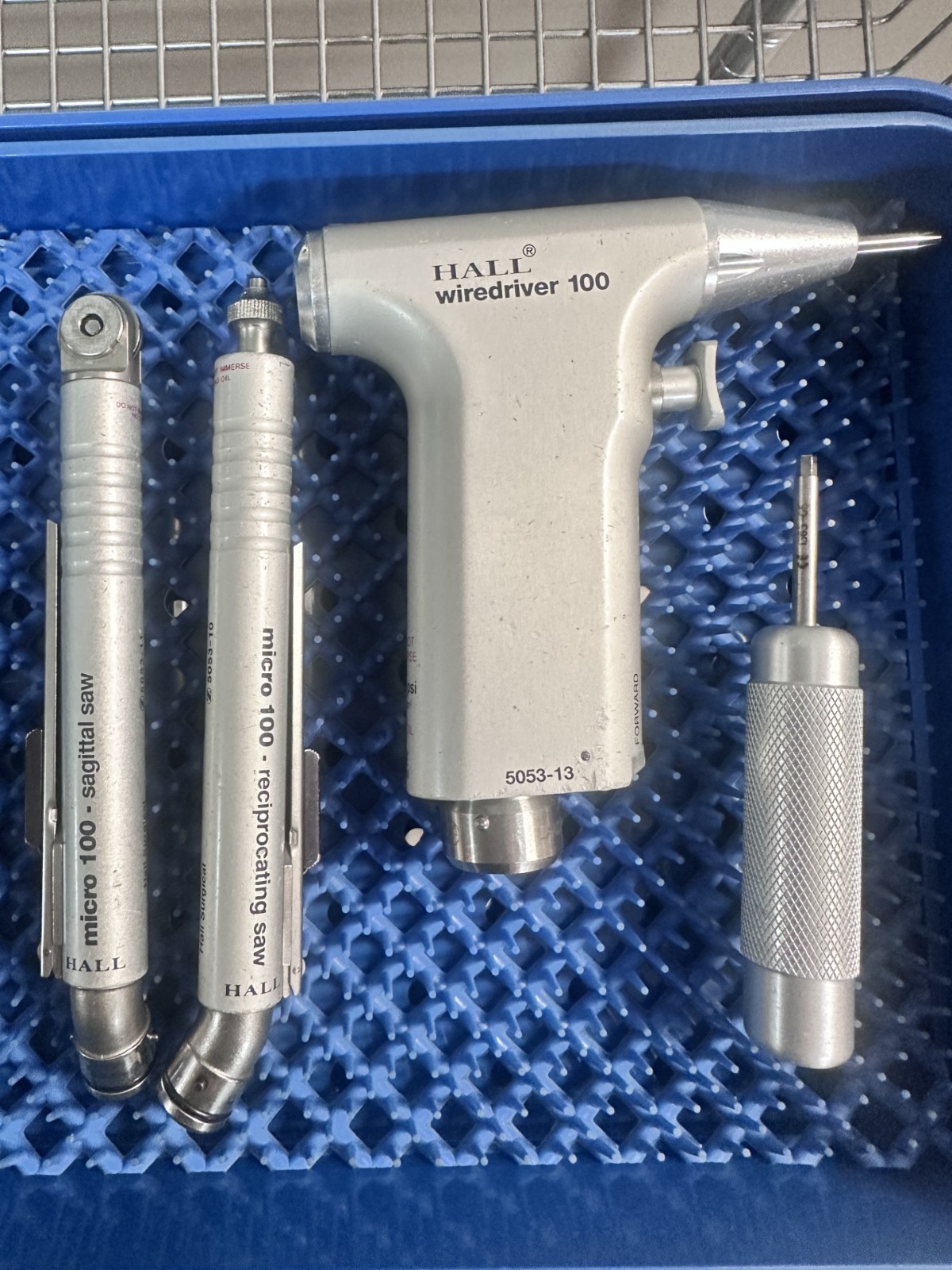 Hall Micro 100 Nitrogenset: Hose, Reciprocating saw, Sagittal Saw, Wire driver