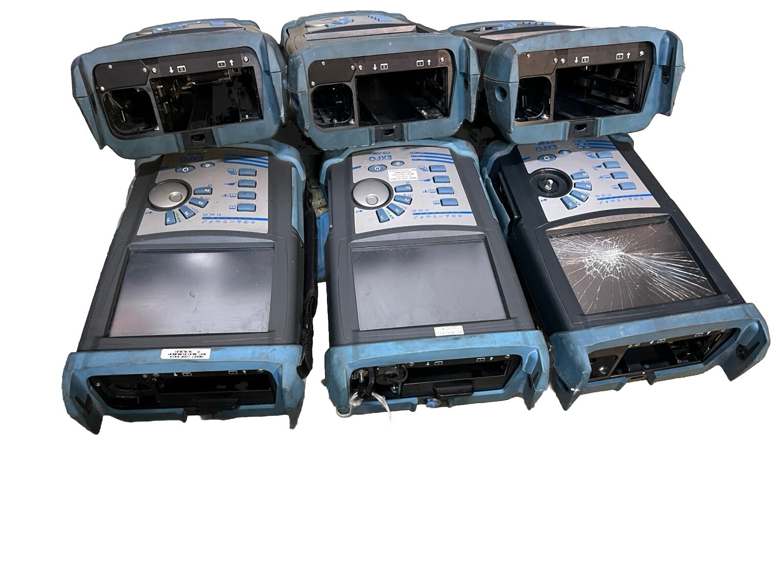 Lot Of 6 EXFO FTB-200 For Parts