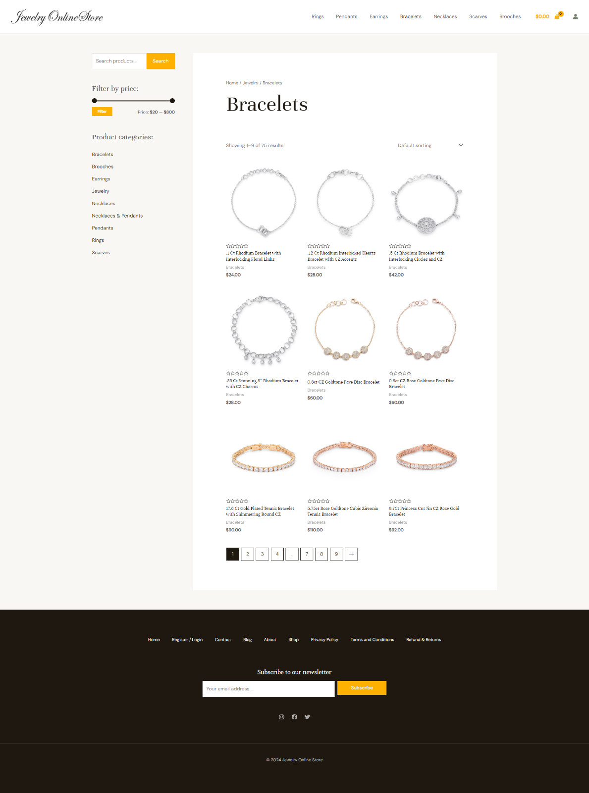 Jewelry Dropshipping Store | Turnkey Dropship Business Website