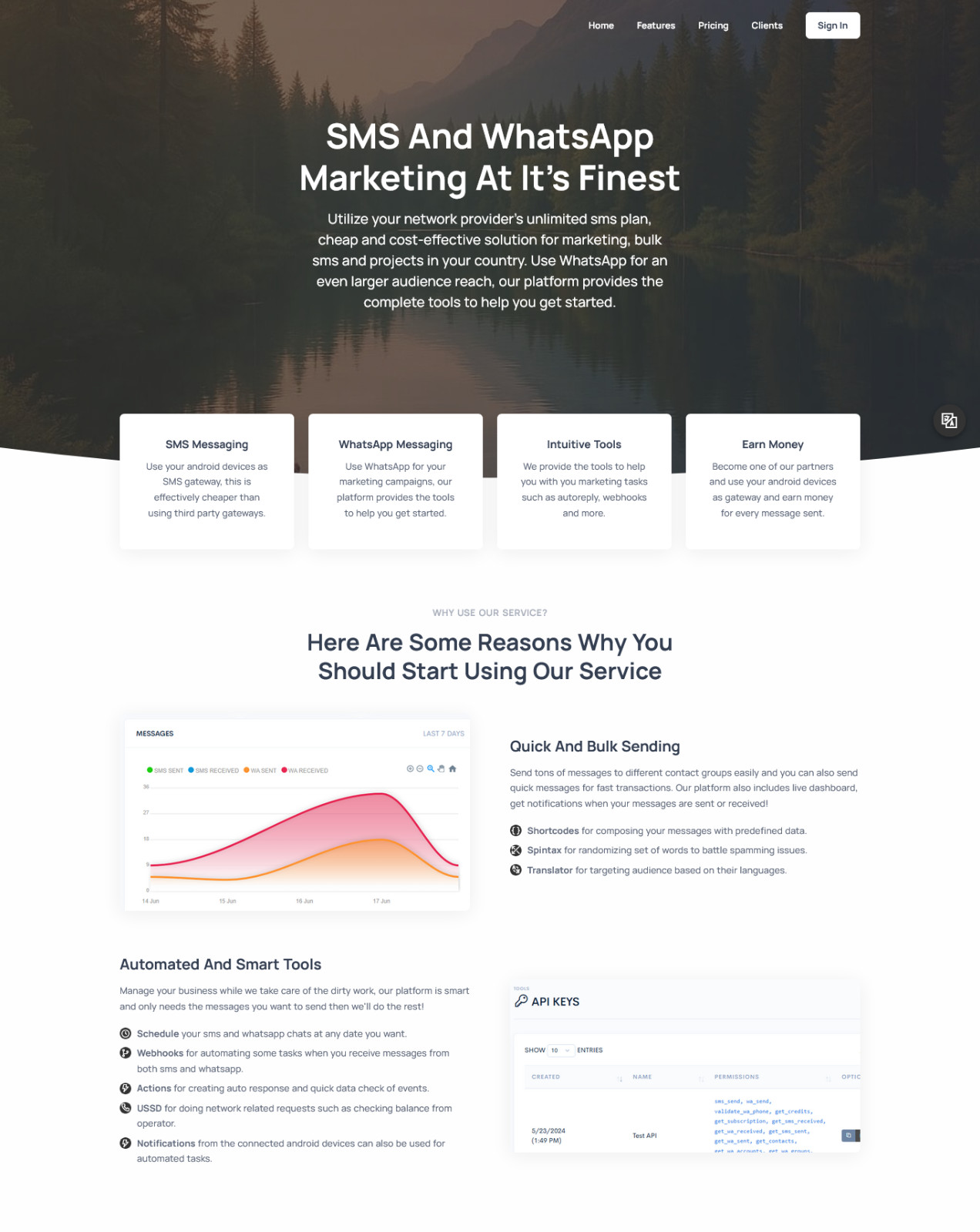 Sendra – WhatsApp & SMS Gateway Marketing Platform | AI Chatbot, Bulk Messaging