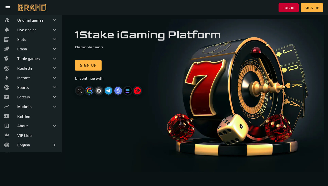 LuckyStake – Online Casino PHP Laravel Platform | iGaming Professional Software