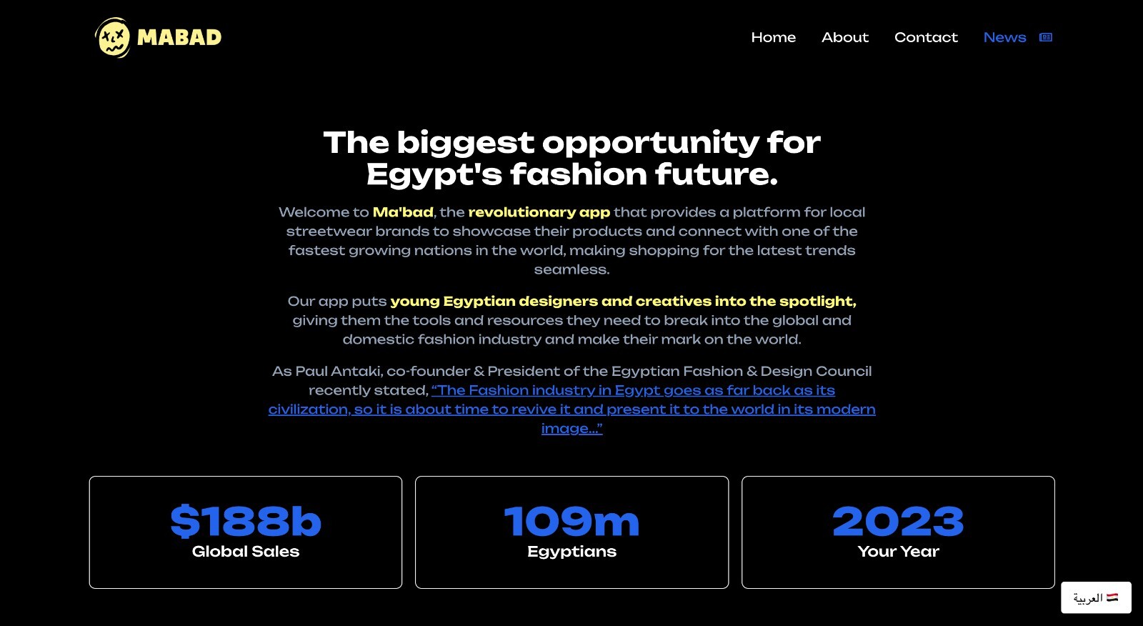 MABAD © App – Egypt’s Greatest Fashion Opportunity [PRICE IN DESCRIPTION]