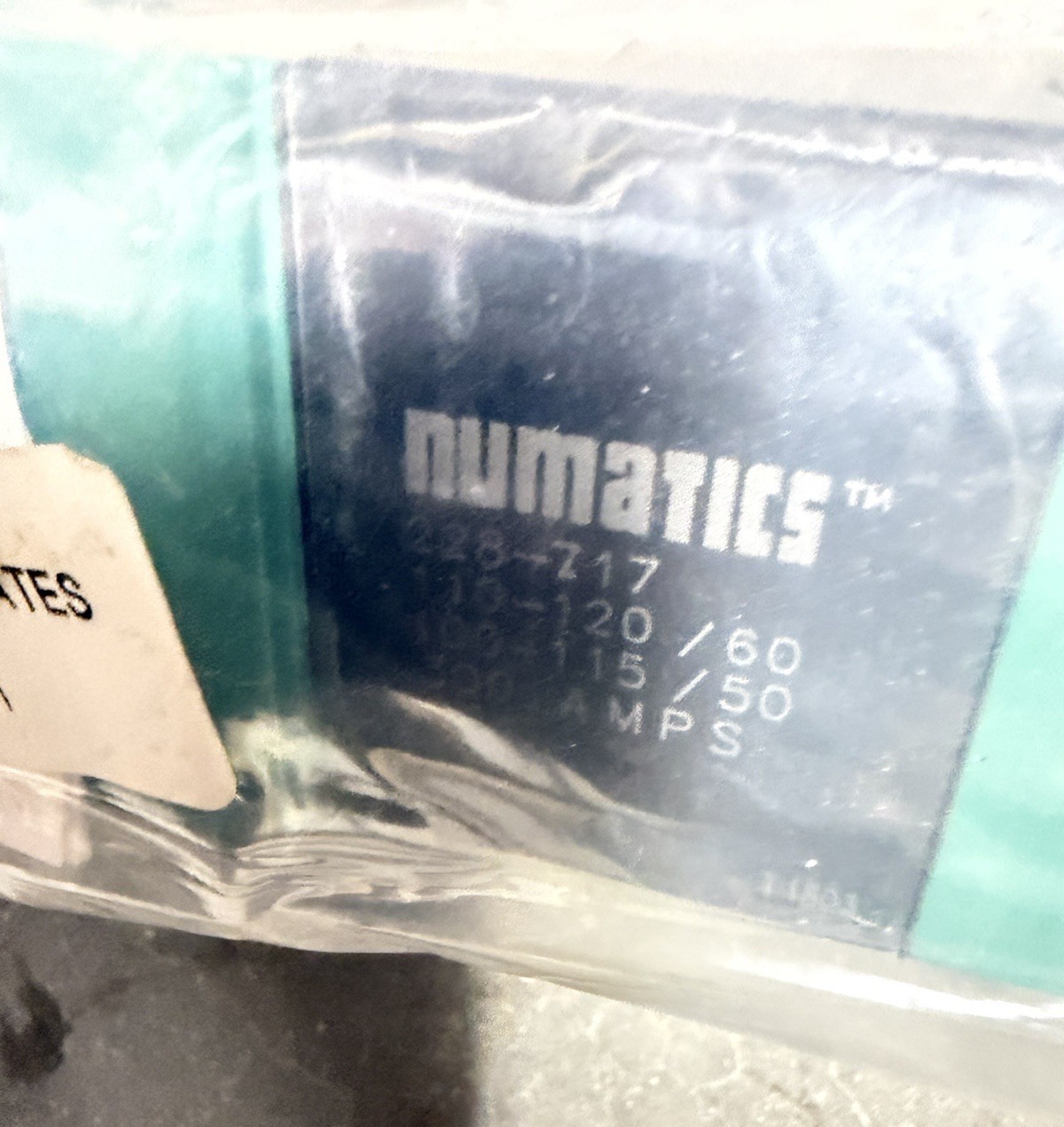 NEW NUMATICS 554SS500K000030 SOLENOID VALVE 228-717 COIL 120V 554SS