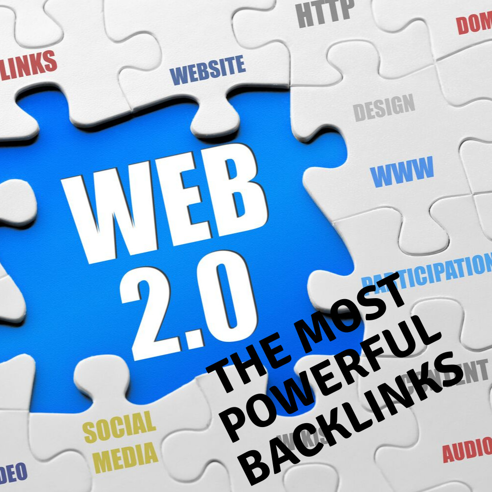 1,000 Web 2.0 backlinks. Most powerful backlinks! Limited Time Offer!!