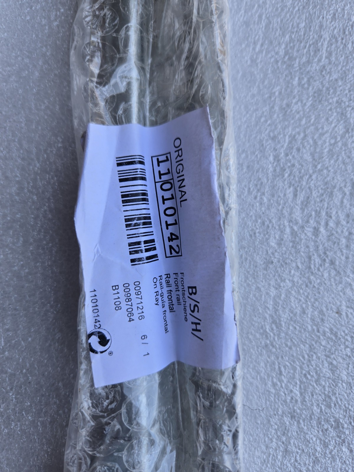 Bosch 11010142 Front Rail 1/2″ Steel Connection Rail