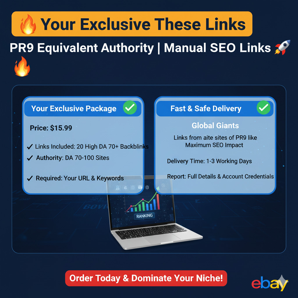 🔥 20 High DA 70+ Backlinks | PR9 Equivalent Authority | Manual SEO Links